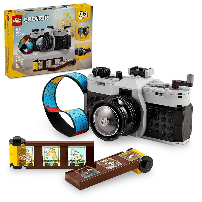 LEGO - Creator 3 in 1 Retro Camera Toy for Creative Play 31147