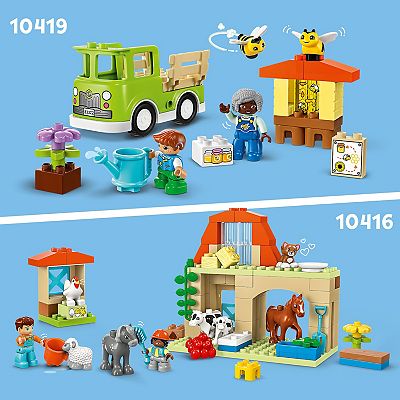LEGO DUPLO Town Caring for Animals at the Farm Toy, Kids Learning