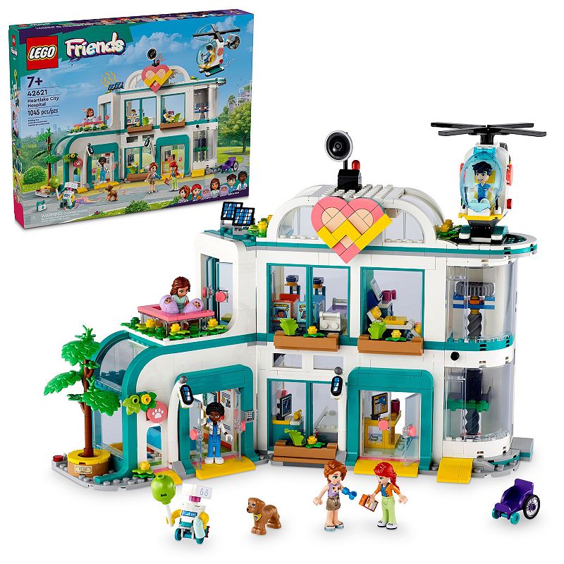 UPC 673419387576 product image for LEGO Friends Heartlake City Hospital Toy Pretend Playset 42621, Multi | upcitemdb.com