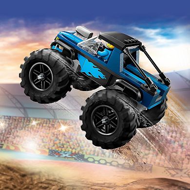 LEGO City Blue Monster Truck Off-Road Toy, Mini Monster Truck 60402