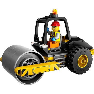 LEGO City Construction Steamroller Toy Set For Kids 60401