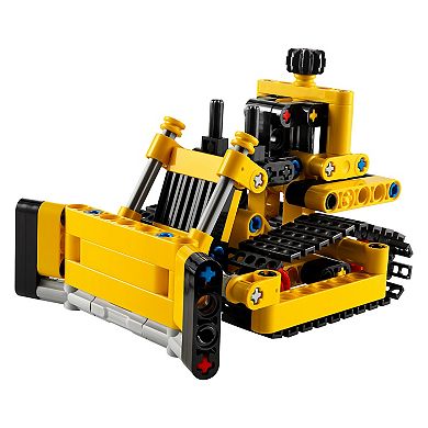 LEGO Technic Heavy-Duty Bulldozer Building Set, Construction Toy 42163