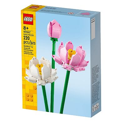 LEGO Lotus Flowers Building Toy Set 40647