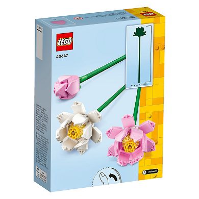 LEGO Lotus Flowers Building Toy Set 40647