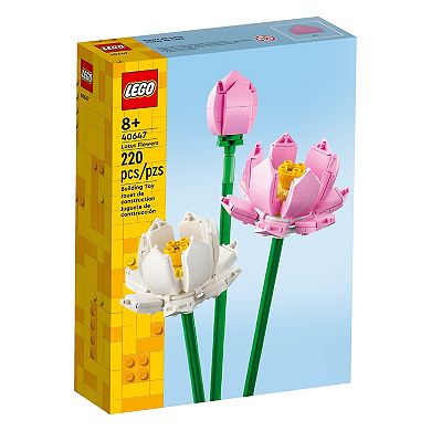 LEGO Lotus Flowers Building Toy Set 40647