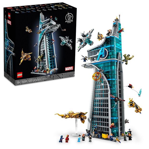 Lego best sale marvel building