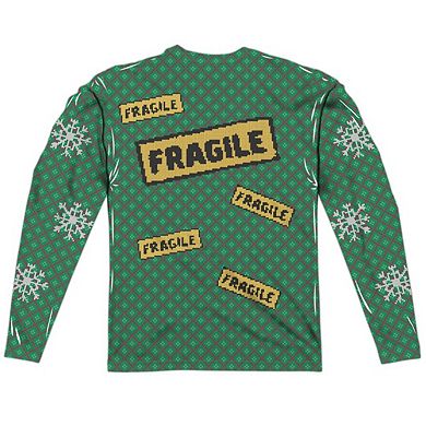 A Christmas Story A Christmas Story Sweater Long Sleeve Adult Poly Crew T-shirt