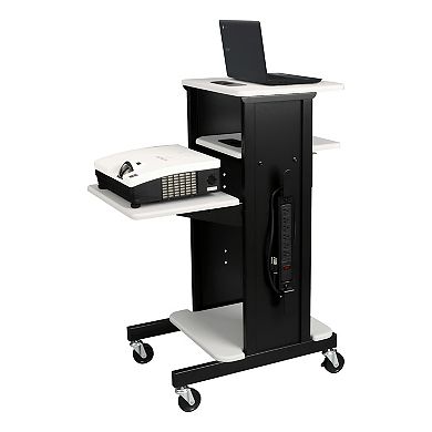 Norwood Commercial Furniture Laptop Caddy Cart Presentation Station