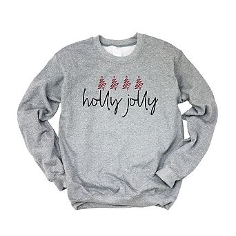 Holly Jolly Trees Sweatshirt