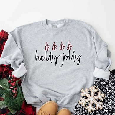 Holly Jolly Trees Sweatshirt