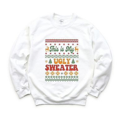 Simply Sage Market Ugly Sweater Deer Sweatshirt