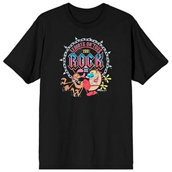 Men's Ren & Stimpy Eediots on Tour Graphic Tee