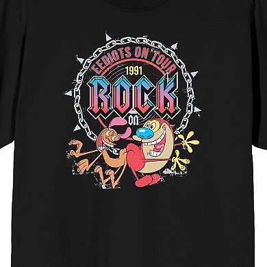 Men's Ren & Stimpy Eediots on Tour Graphic Tee