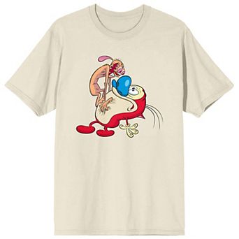 Men's Ren & Stimpy Comical Pose Graphic Tee