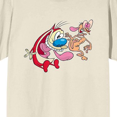 Men's Ren & Stimpy Laughter Graphic Tee