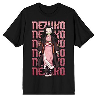 Men's Demon Slayer Nezuko Repeat Graphic Tee