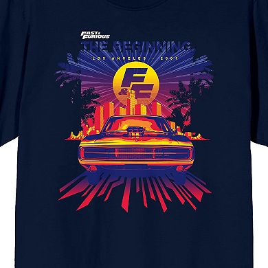 Men's Fast & Furious Bold Title Graphic Tee