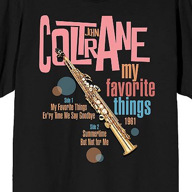Men's John Coltrane My Favorite Graphic Tee