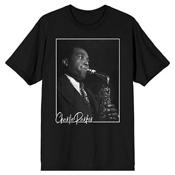 Men's Charlie Parker Playing Graphic Tee