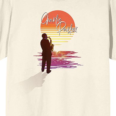 Men's Charlie Parker Saxophone Graphic Tee