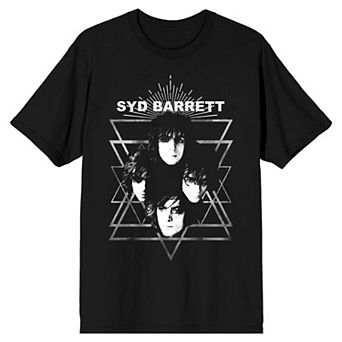 Men's Syd Barrett Triangle Faces Graphic Tee