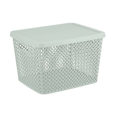 STARPLAST XL Storage Basket with Lid