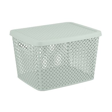 STARPLAST XL Storage Basket with Lid