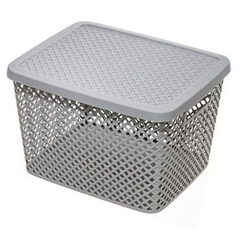 STARPLAST XL Storage Basket with Lid