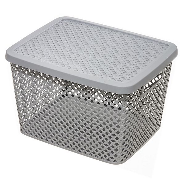STARPLAST XL Storage Basket with Lid
