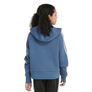 Girls 8-20 adidas 3-Stripe Zip-Up Fleece Hoodie