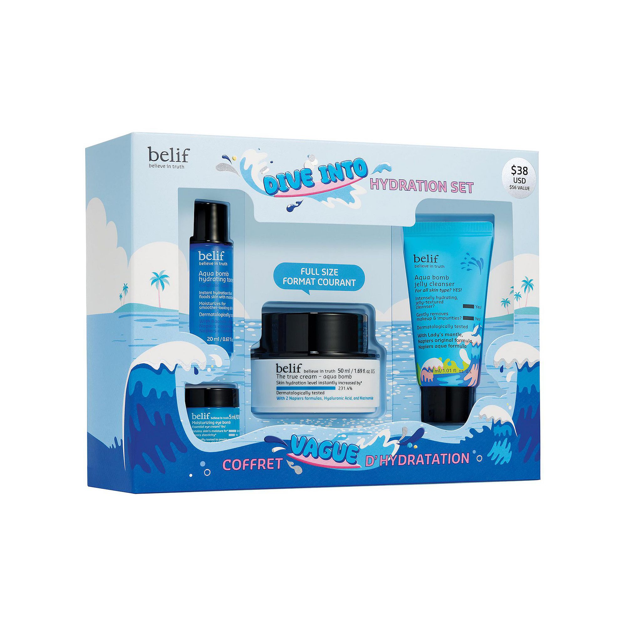 belif Dive Into Hydration Set, None