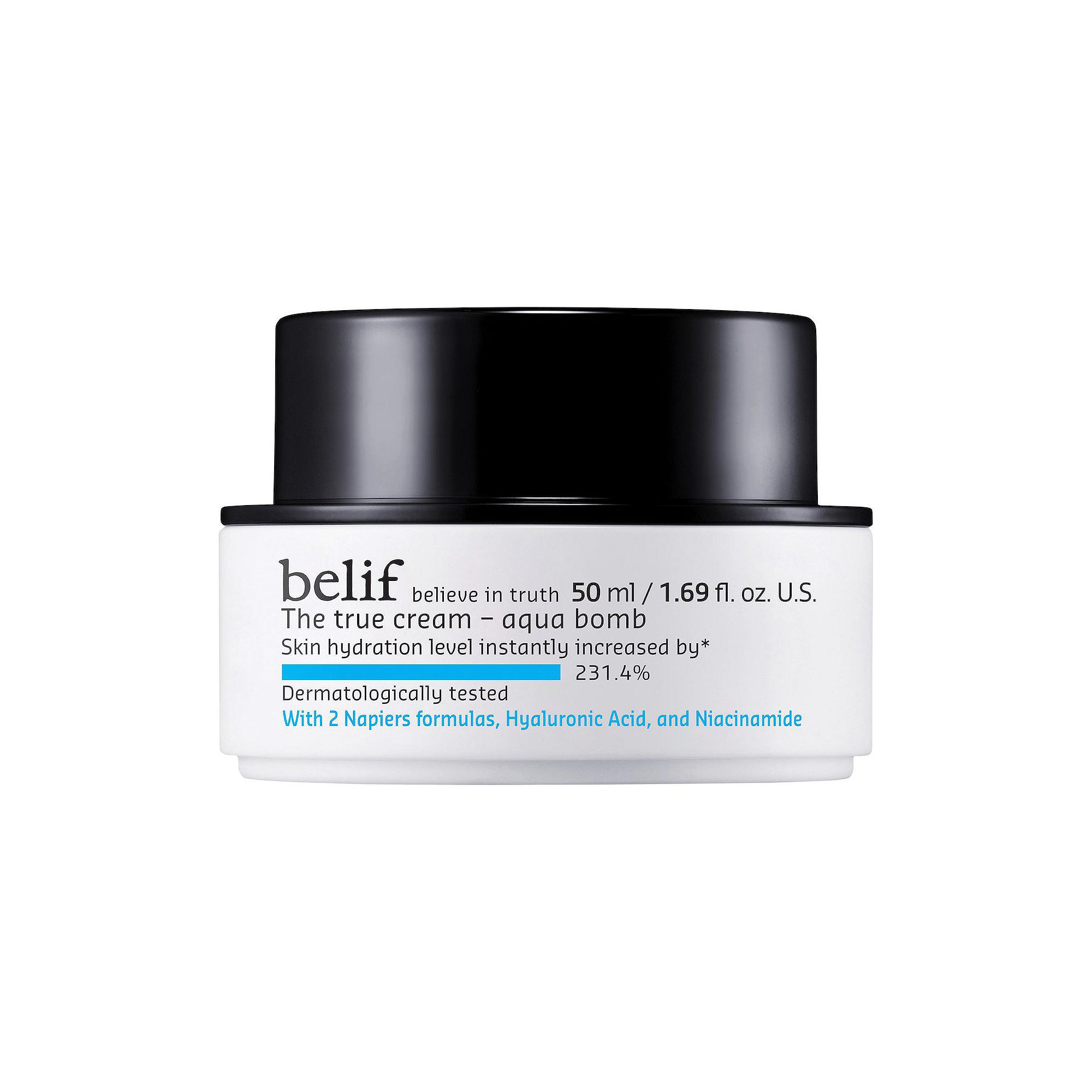 belif The True Cream Aqua Bomb with Hyaluronic Acid and Niacinamide, Size: 