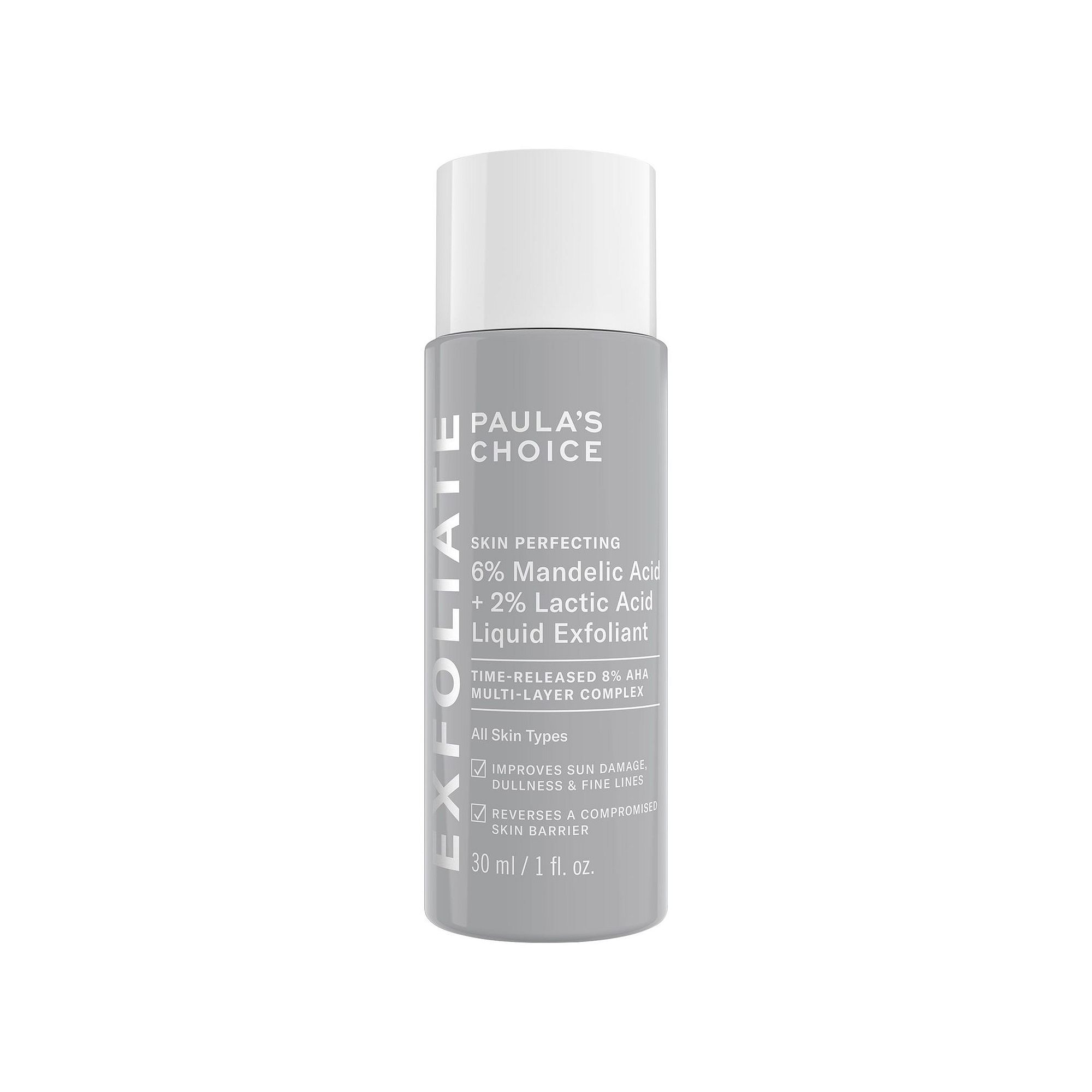 Paulas Choice 6% Mandelic Acid + 2% Lactic Acid AHA Liquid Exfoliant for D
