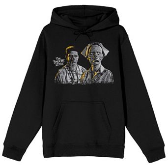 Men's Twilight Zone Pig Face Nurse Hoodie