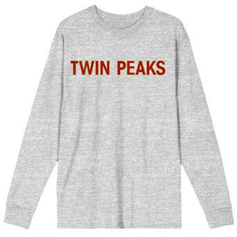 Men's Twin Peaks 1990 Logo Long Sleeve