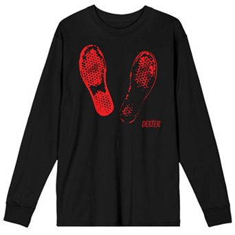 Men's Dexter Bloody Footsteps Long Sleeve