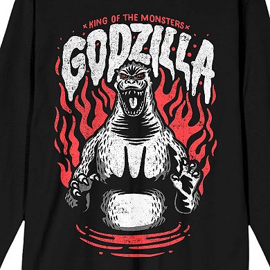 Men's Godzilla Classic King of the Monsters Long Sleeve