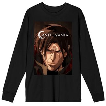 Men's Castlevania Title Logo Long Sleeve Graphic Tee
