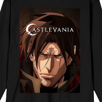 Men's Castlevania Title Logo Long Sleeve Graphic Tee