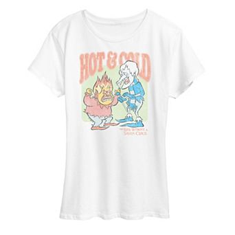 Women's The Year Without Santa Claus Hot And Cold Graphic Tee