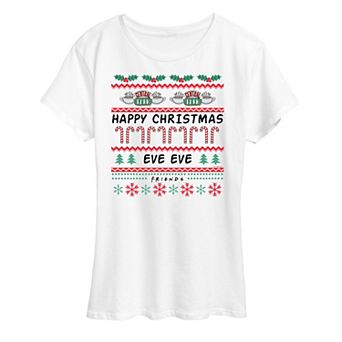 Women's Friends Christmas Eve Eve Graphic Tee