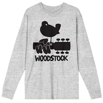 Men's Woodstock Bird & Guitar Long Sleeve