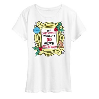 Women's Friends It's Christmas Graphic Tee