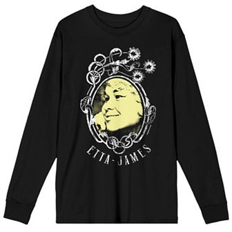 Men's Etta James in Oval Frame Long Sleeve