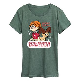 Women's The Year Without Santa Claus Do You Believe In Santa Graphic Tee