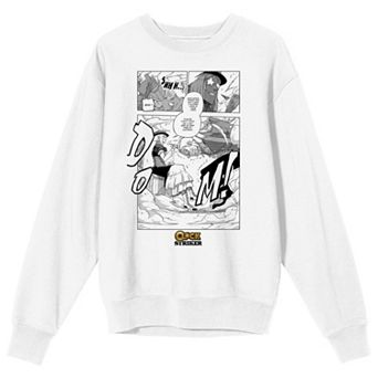 Men's Clock Striker Manga Page Long Sleeve