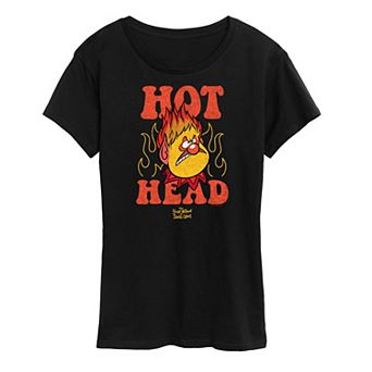 Women's The Year Without Santa Claus Heat Miser Hot Head Graphic Tee