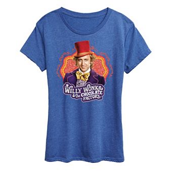 Women's Willy Wonka and the Chocolate Factory Willy Wonka Graphic Tee