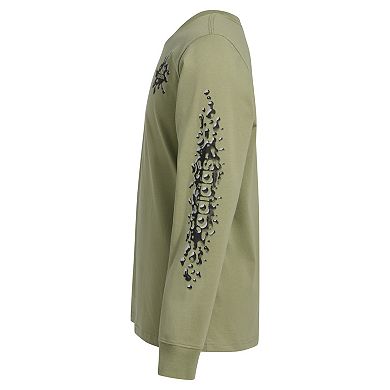 Boys 8-20 adidas Lineage Stack Long Sleeves Tee in Regular & Plus Size