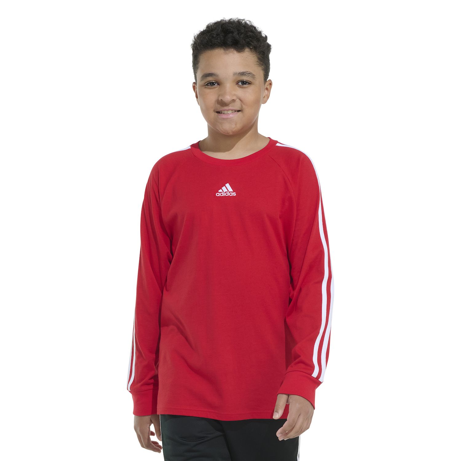 NWT Adidas U Crew outlet Long Sleeve Kids XL HP0947 $65